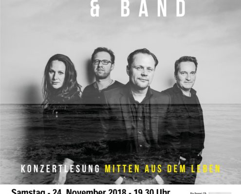 Konzertlesung mit Arne Kopfermann und Band.